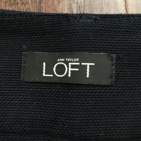 Ann Taylor Loft Navy Marisa Trouser - Picture 3 of 6